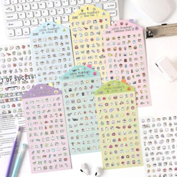 Kawaii 2 Sheet Sticker Pack (ST- 354)