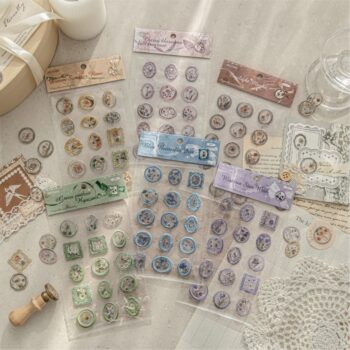 Floral 3D Seal Stickers (ST- 362)