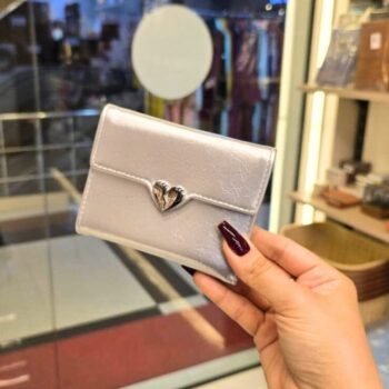 Classy Shiny Wallets- Silver