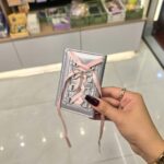 Bow Shiny PU Leather Wallet