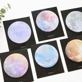 Aesthetic Moon Themed Sticky Notes