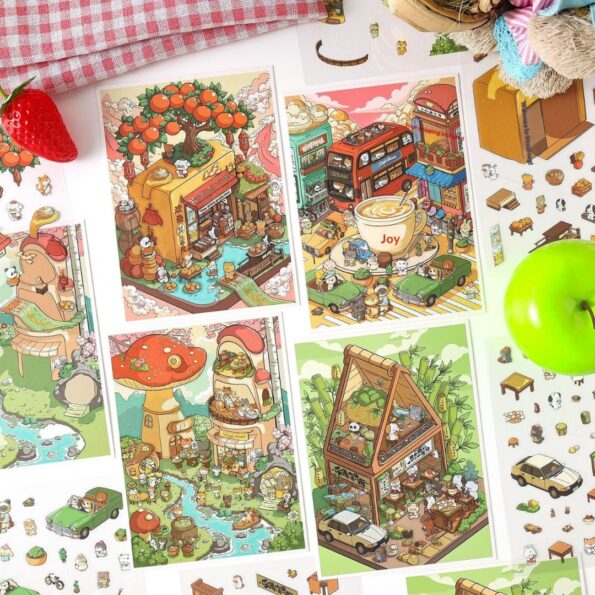 Kawaii 3D DIY Sticker Pack