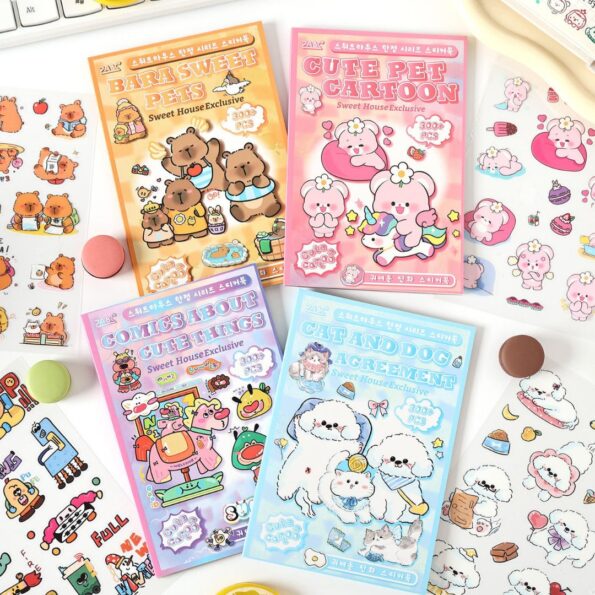 Kawaii PET Sticker Book