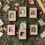 Vintage Stamp 58PCS Random Design Sticker Set