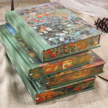 Lianhua Retro Oil Painting A5 Hardcover Notebook