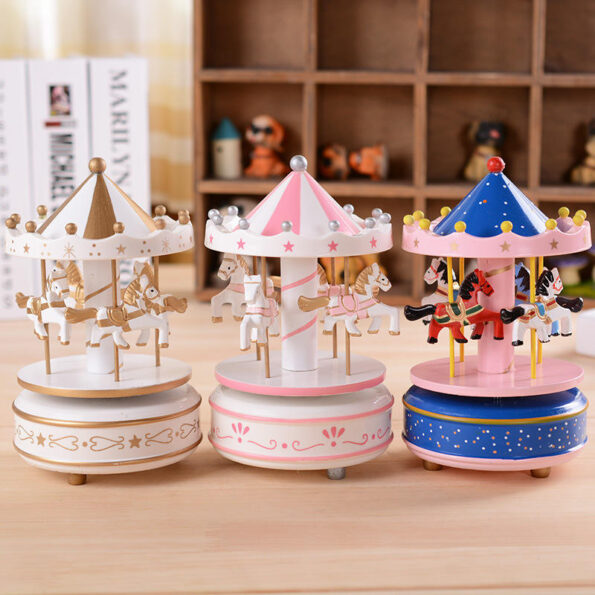 Kawaii Carousel Music Box