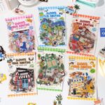 30PCS Light Up Daily Cartoon Sticker Pack for Journals & DIY Crafts