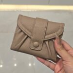 Classy PU Leather Bifold Wallet with Magnetic Snap (Wallet- 084 Khaki)