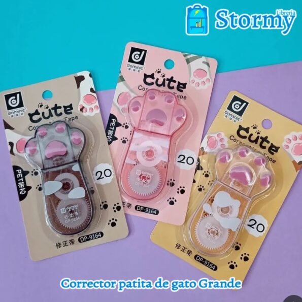 Cat-Themed Correction Tape