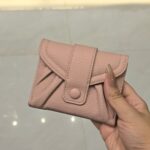 Classy PU Leather Bifold Wallet with Magnetic Snap ( Wallet- 084 Mauve)