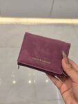 Embossed Design PU Leather Trifold Wallet with Back Chain ( Wallet- 083- Megenta)