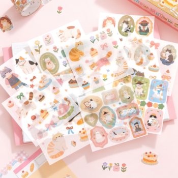 Cat themed journal kit