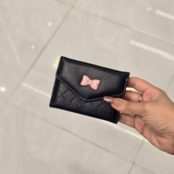Bow Style Trifold Wallet