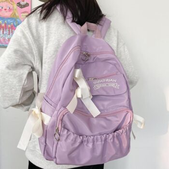 Korean bow style backpack